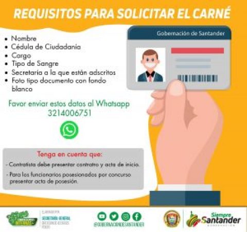 ¿Sabe cómo solicitar su carné institucional?