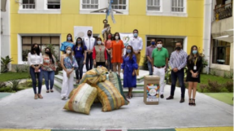 90 kilos de tapitas fueron entregados a la Fundación Sanar